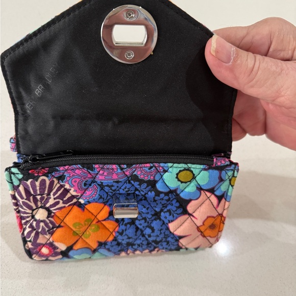 Vera Bradley Multicolor Floral Quilted Clutch - Picture 5 of 7